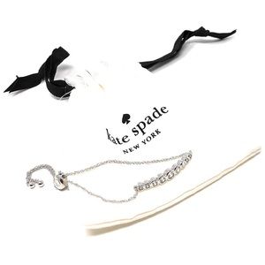 Kate Spade Full Circle Pendant Necklace Silver